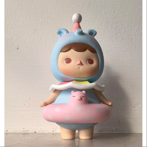 PUCKY 3 Little Pigs Series Little blue pig