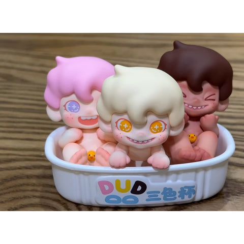 Dudoo Tasty Afternoon Tea Blind Box Series: Three Little Doos (Secret, 1/108)