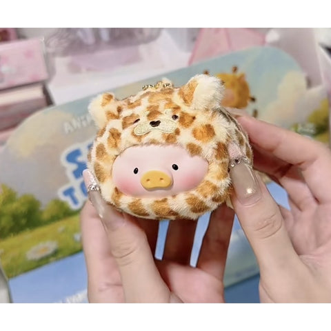 LuLu the Piggy Animal Party Series 2 Stick Together Plush Blind Box Series: African Leopard (Secret, 1/96)