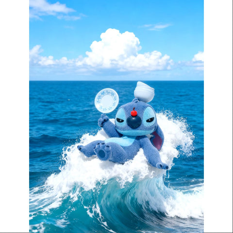 Disney Stitch Super Trouble Maker Series Acrobatic menace