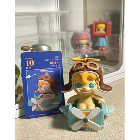 Dudoo Holiday Diary Blind Box Series: Paper Box (Confirmed Style)