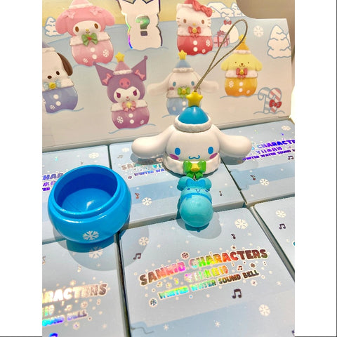 Cinnamoroll Sanrio Characters Winter Water Sound Bell Series Cinnamoroll