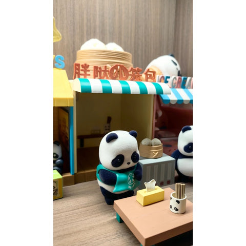 Panda Roll Shopping Street Blind Box Series: Bun Shop (Secret, 1/54)