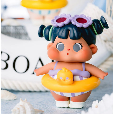QOQO To Sea With You Series Girl's sea(Black)