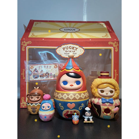 PUCKY Stacking Doll Figure Limited edition