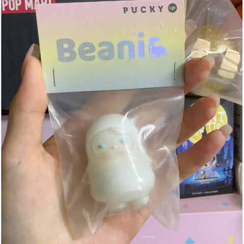 PUCKY Milk Round Beans Figure Limited edition