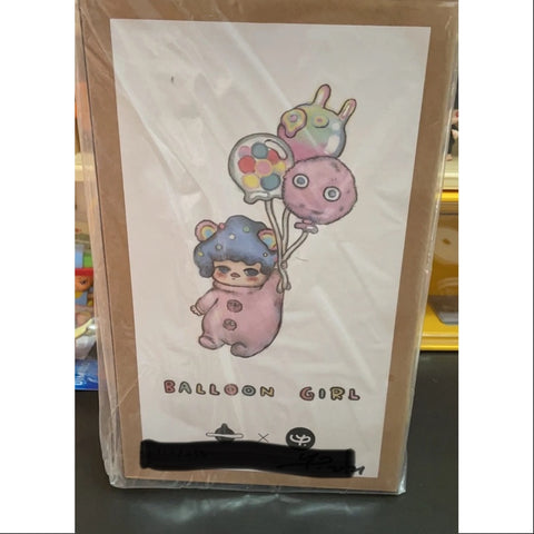 PUCKY Balloon Girl Figure 2022 Limited Edition