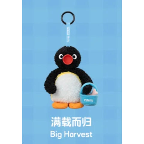 Baby MOLLY Pingu Happy Fishing Series Vinyl Plush Pendant Big Harvest