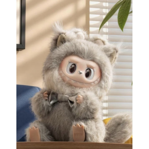 Labubu The Monsters Cat Mode On Vinyl Plush Pendant Blind Box Series: Maine Coon Kitty (Secret, 1/72)