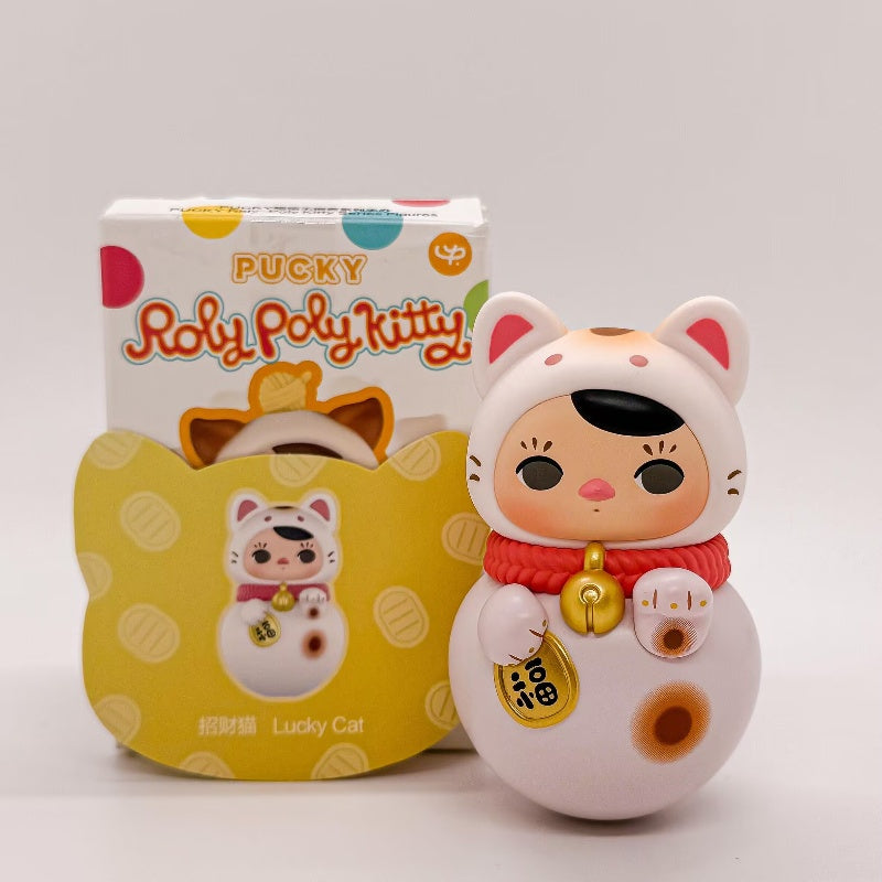 Poly Luck PUCKY Roly Poly Kitty Series Secret Lucky Cat – TOYSEZ