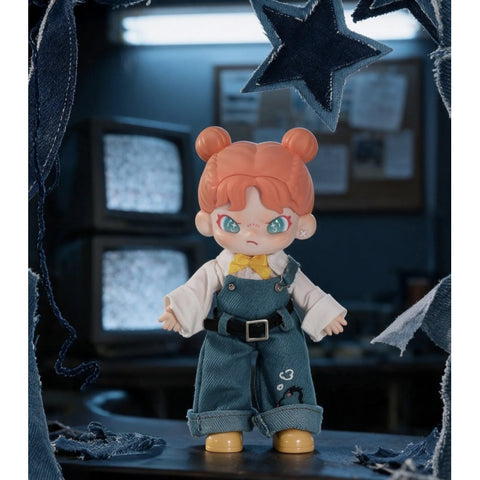 DORA Paw Print Block BJD Figure Blind Box Series: Dreamer in Cloud Penguin (Secret, 1/72)