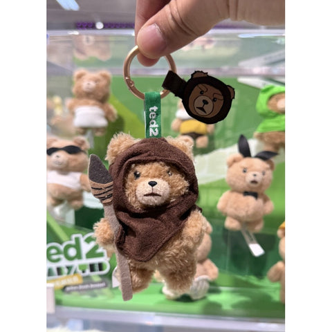 Ted2 2.0 Baby Ted Action Plush Pendant Blind Box Series: Wildman Ted (Secret, 1/96)