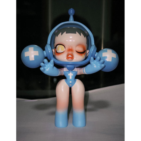 Skullpanda Blue Intensive Care Limited Figurine