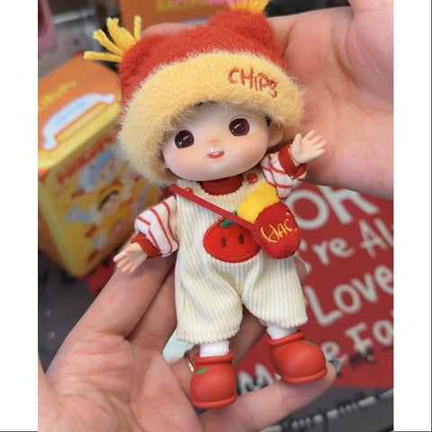 Hacipupu Little Foodie 1/12 Action Figure Series Tomato French Fries