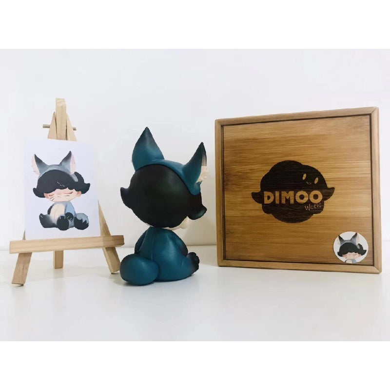 Dimoo Night Wolf DIMOO Wolf Cub Limited Figure – TOYSEZ