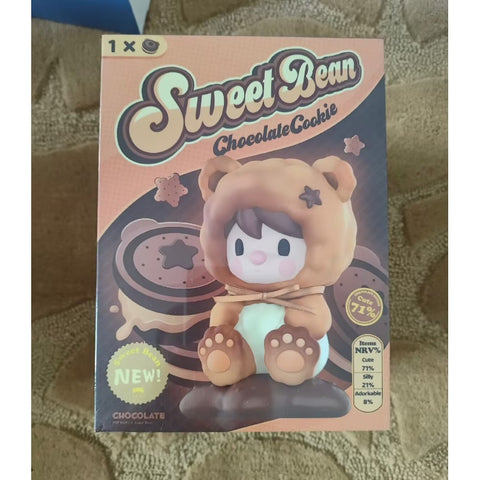 Sweet Bean Chocolate Cookie Figurine