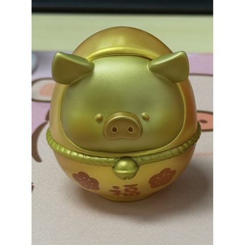 LuLu the Piggy Daruma Blind Box Series: Gold (Secret, 1/72)