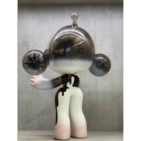 MEGA α SKULLPANDA Between Light and Dark 1000% Limited Figurine