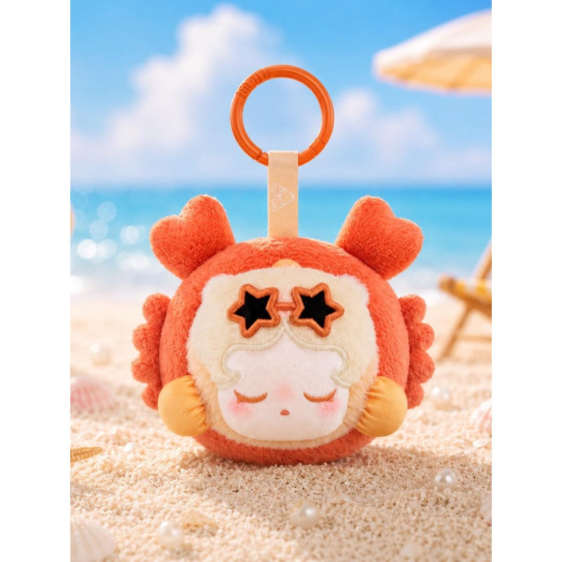 Skullpanda Island Vacation Mini Plush Pendant Blind Box Series: Sea Breeze Surfing (Secret, 1/72)