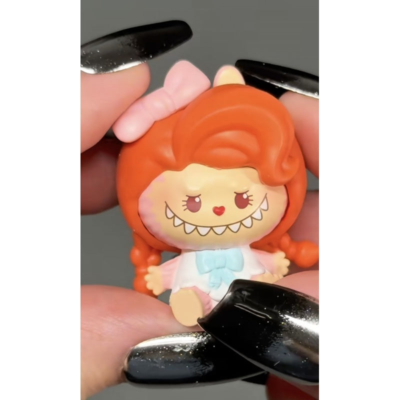 Labubu The Monsters Hair Salon Pop Bean Blind Box Series: Pinky Cutie (Secret, 1/30)