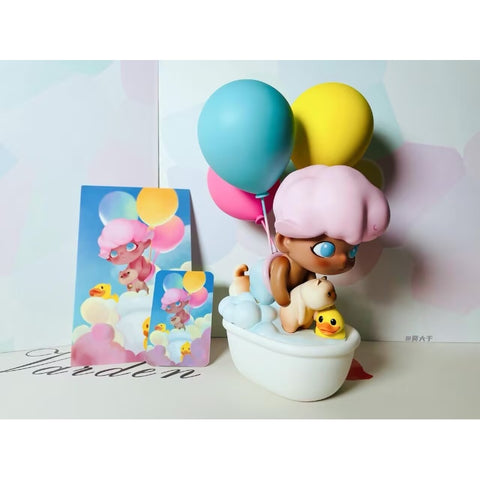 Dimoo Bath Series DIMOO Travels In The Bathtub Limited Figure – TOYSEZ