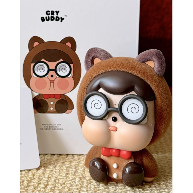 Crybaby Crybuddy 150% The Nerdy Raccoon 2025 Limited Edition
