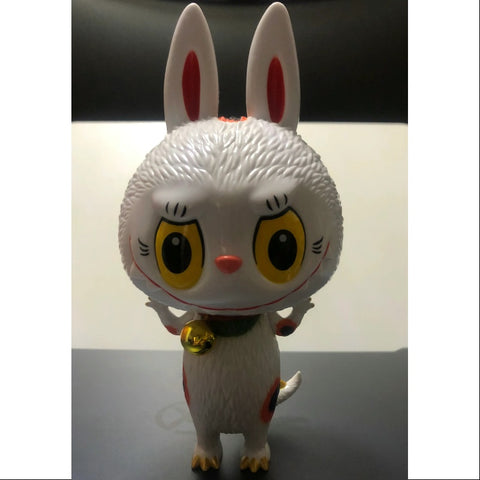 Labubu The Monsters Zimomo Maneki White 2019 LIMITED