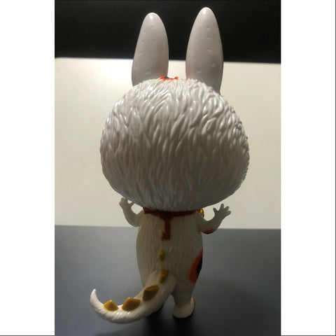 Labubu The Monsters Zimomo Maneki White 2019 LIMITED