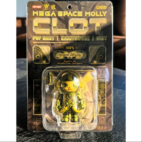 MEGA SPACE MOLLY x CLOT 100% Explorer Of Parallel Time And Space 2024 LIMITED