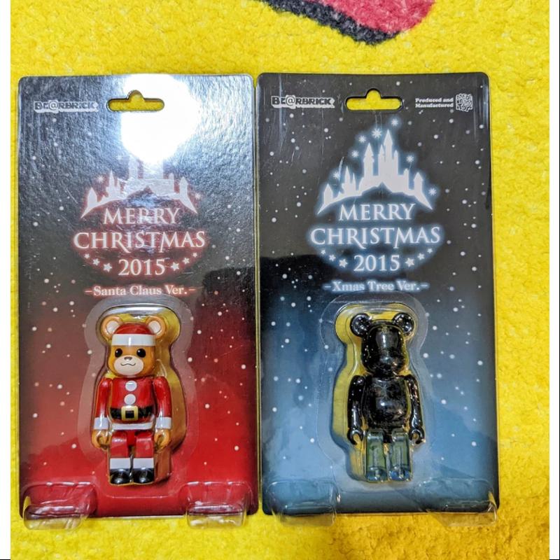 Bearbrick MERRY CHRISTMAS 2015 Set 100% Limited Medicom Be@rbrick