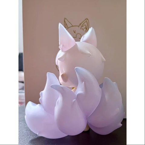 Hacipupu Nine Tailed Fox Pink Figurine Art Toy 2024 Limited