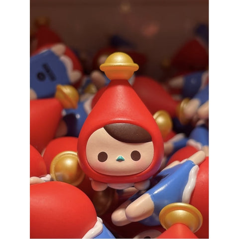 PUCKY Pop Bean Classic Lying Down Series: PUCKY Red (Confirmed Style)