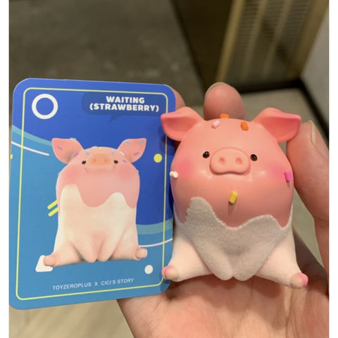 LuLu the Piggy Original Season 2 Blind Box Series: Waiting Strawberry (Secret, 4/288)