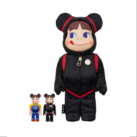 Bearbrick POTR Peko Milky 400% & 100% 3PCS Be@rbrick 2024 Limited