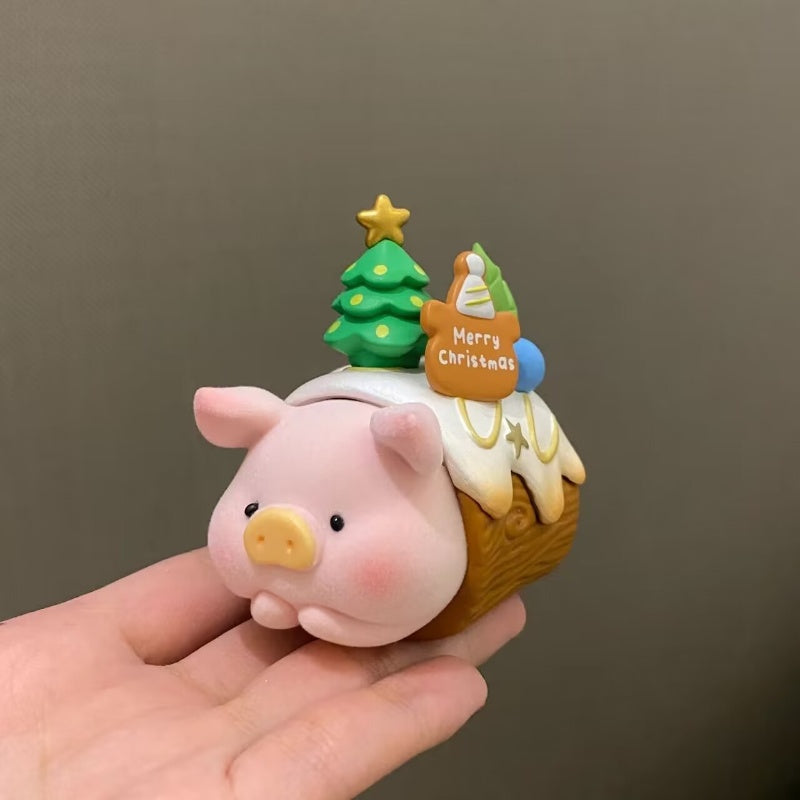 LuLu the Piggy Christmasland Series Yule Log