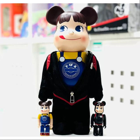 Bearbrick POTR Peko Milky 400% & 100% 3PCS Be@rbrick 2024 Limited