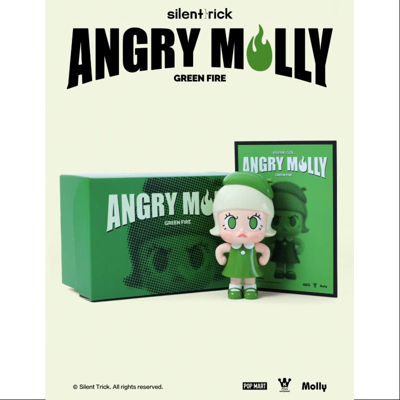 MOLLY Angry Molly Green Fire 2024 Singapore LIMITED