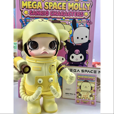 MEGA SPACE MOLLY 400% Sanrio Characters Series Pompompurin 2024 LIMITED