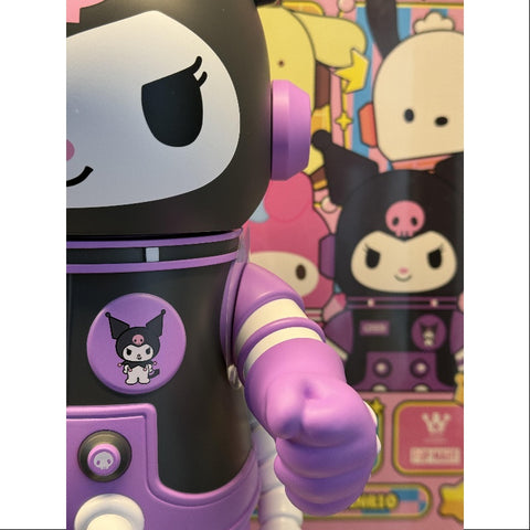 MEGA SPACE MOLLY 400% Sanrio Characters Series Kuromi 2024 LIMITED