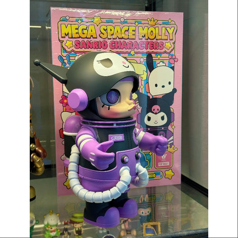 MEGA SPACE MOLLY 400% Sanrio Characters Series Kuromi 2024 LIMITED