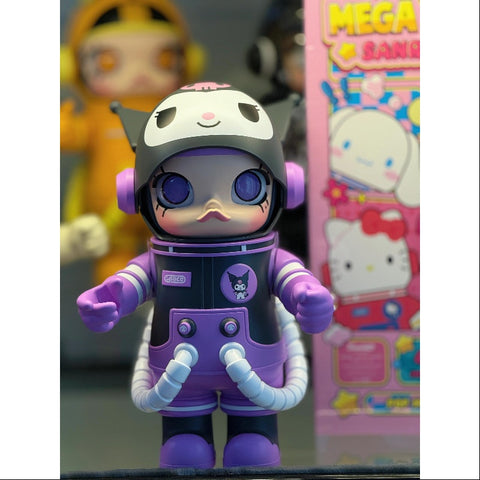 MEGA SPACE MOLLY 400% Sanrio Characters Series Kuromi 2024 LIMITED