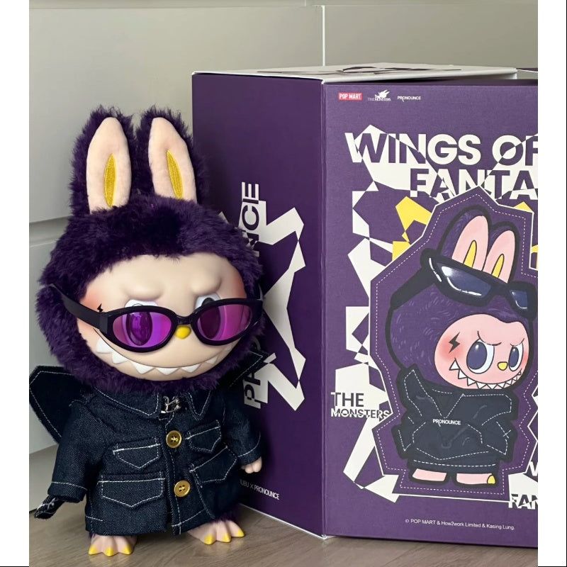 Labubu The Monsters x PRONOUNCE WINGS OF FANTASY Vinyl Plush Doll 2024 LIMITED