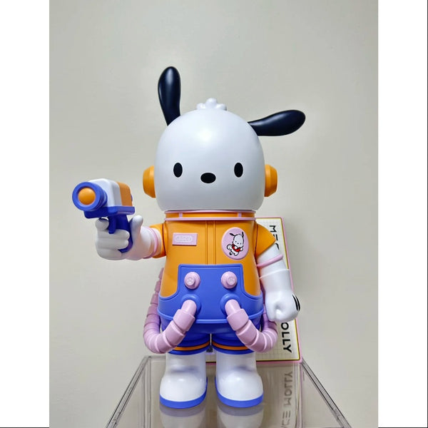 新品未使用MEGA SPACE MOLLY 400%Pochacco ポチャッコ Pop Mart Mega Space Molly Sanrio Characters Series Pochacco