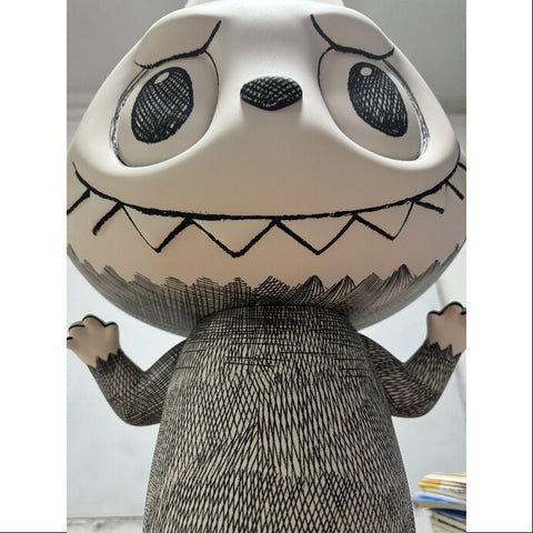 Labubu The Monsters MEGA Labubu 1000% Sketch 2024 LIMITED