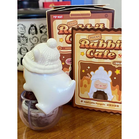 PUCKY Rabbit Cafe Series Iced Latte Penguin