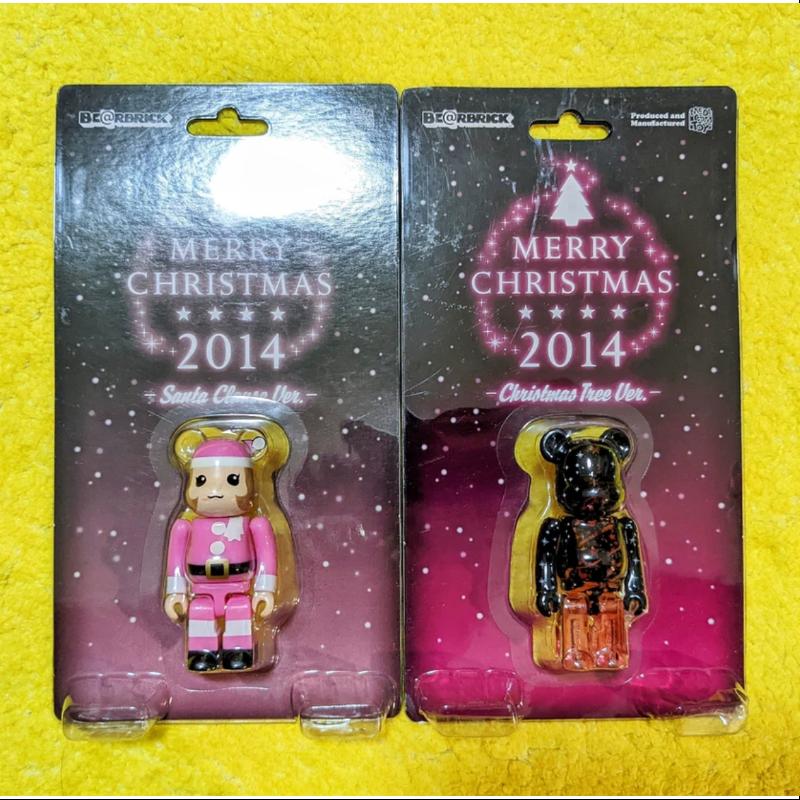 Bearbrick MERRY CHRISTMAS 2014 Set 100% Limited Medicom Be@rbrick