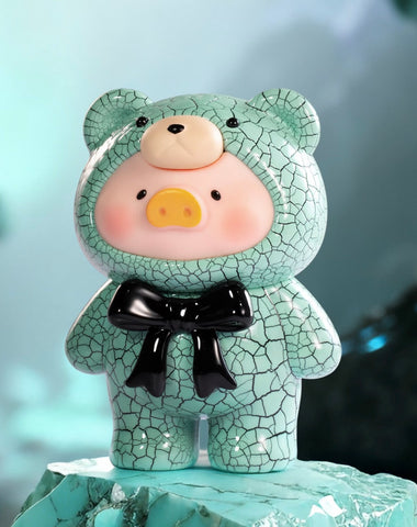 LuLu the Piggy Teddy Mini Ore Collection Blind Bag Series: Turquoise (SSR 1/64) (Confirmed Style)