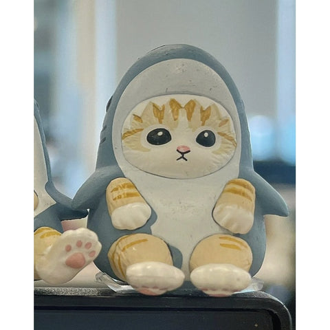 Mofusand Don't Want To Be a Cat Mini Blind Bag Series: Shark Cat Hairball (Confirmed Style)
