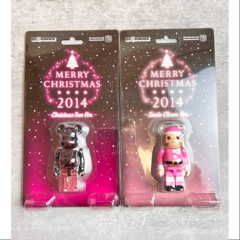 Bearbrick MERRY CHRISTMAS 2014 Set 100% Limited Medicom Be@rbrick