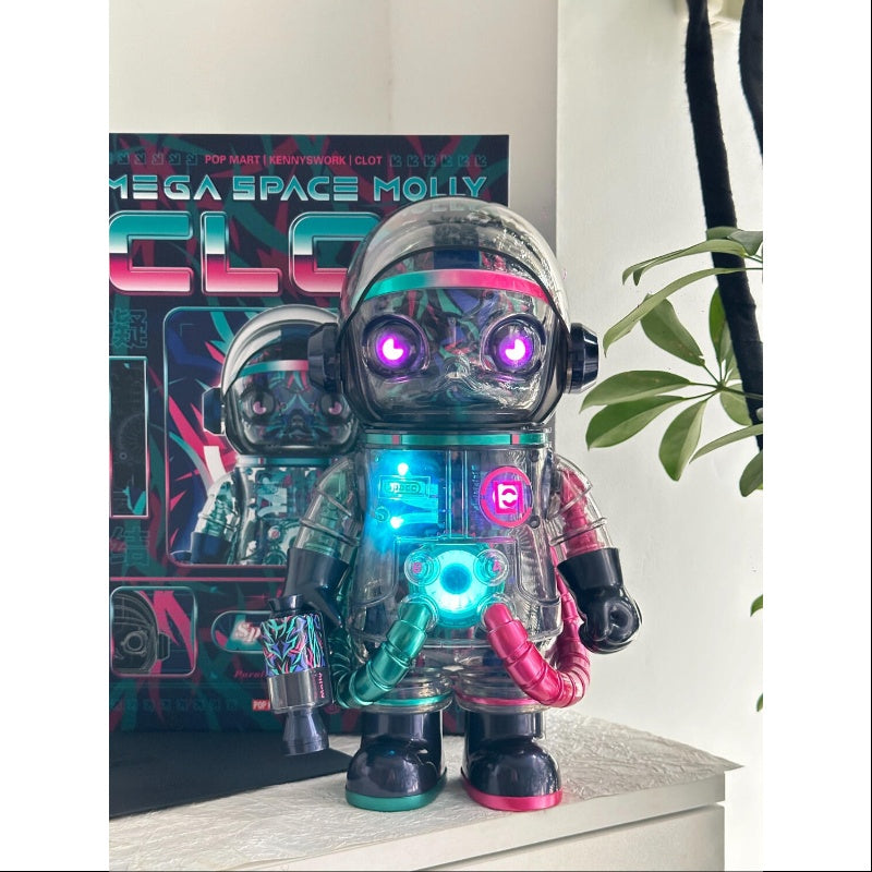 MEGA SPACE MOLLY 400% CLOT Magenta Alienegra 2024 Limited